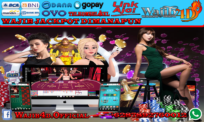 WAJIB4D KENYAMANAN BETTING LIVE CASINO DAN SLOT JUDI ONLINE TERBAIK