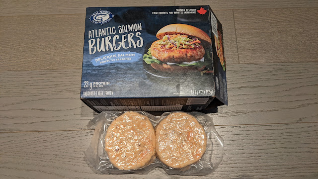 Atlantic Salmon Burgers (Frozen)