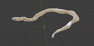 Snake free 3d models blender obj fbx low poly