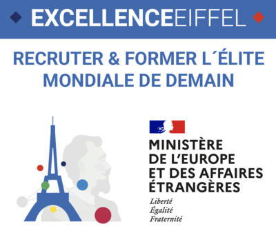 Bourses Eiffel pour Master & PhD en France