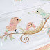 bird on the branch applique Embroidery Design