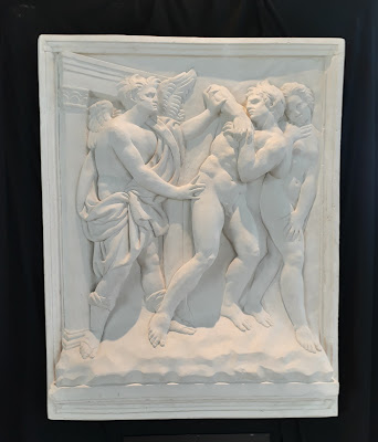 Exposição das esculturas de Michelangelo.