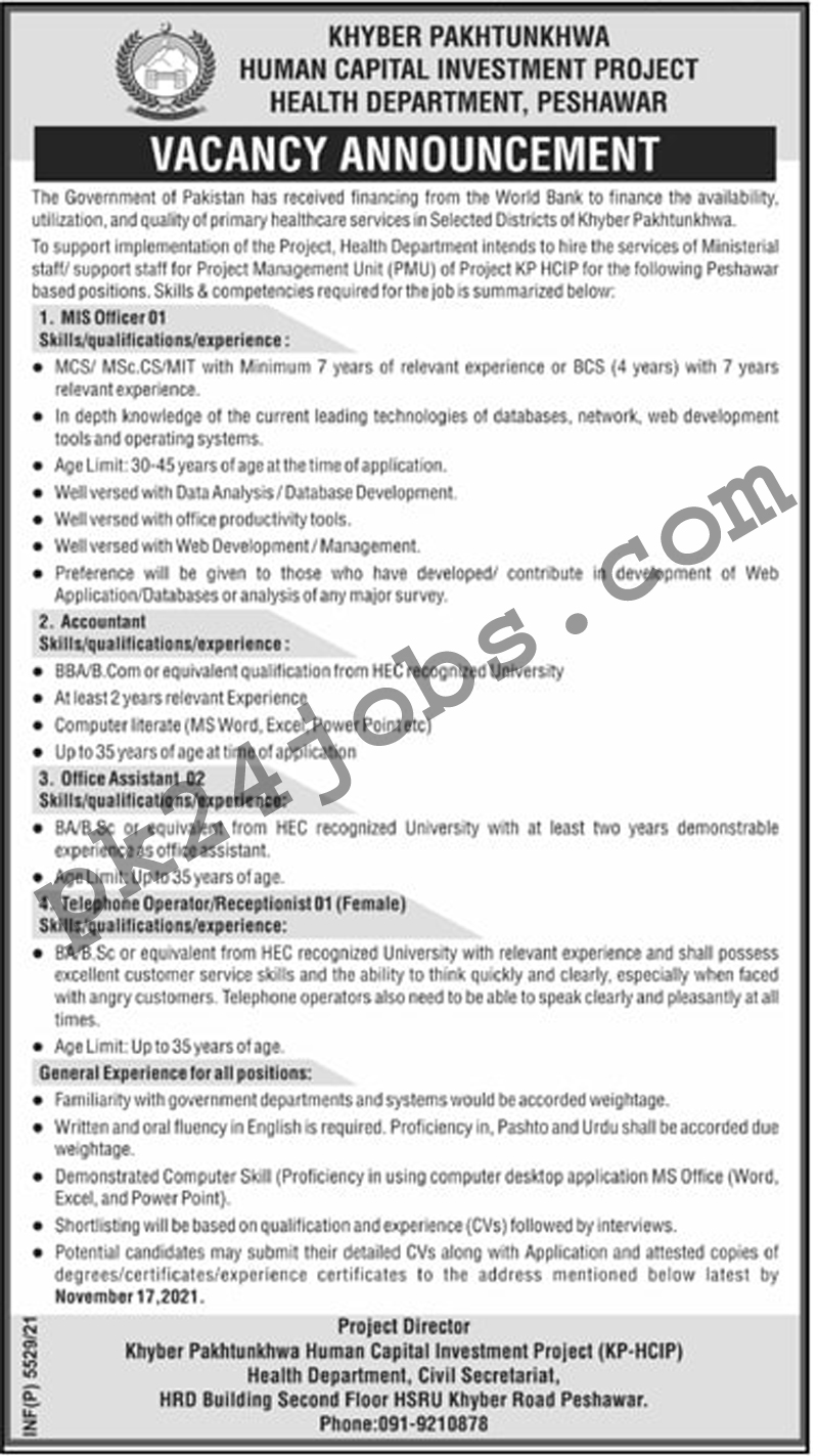 Health Jobs 2022 – Government Jobs 2022