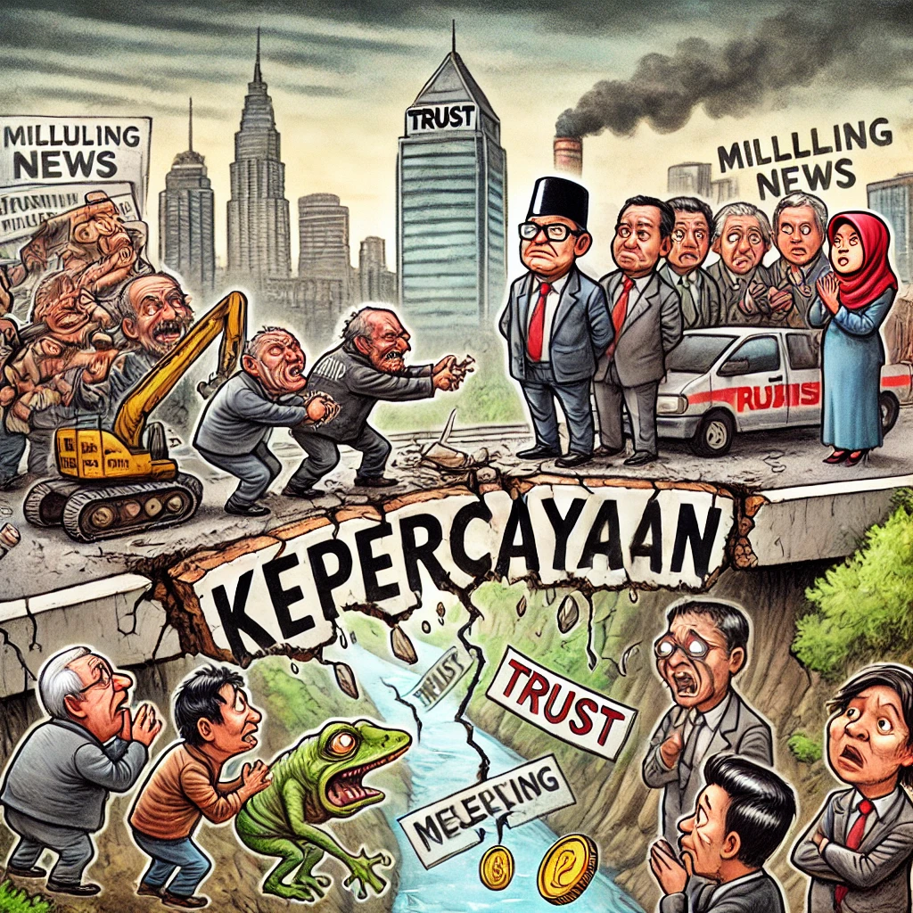 Kepercayaan yang Retak di Negeri Sendiri