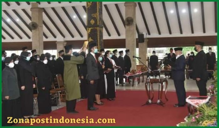 Bupati Malang Lantik 24 Kepala Puskesmas di Pendopo Agung