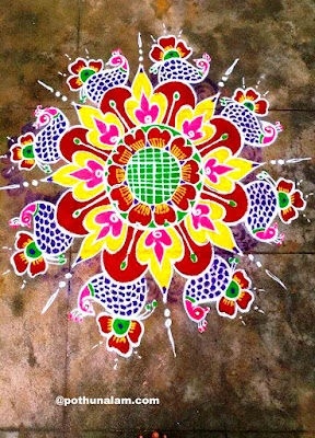 Sankranthi special rangoli designs for 2022