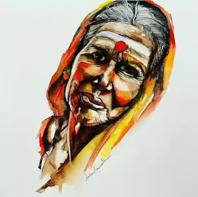 Swami's granny gets lost in old memories. She has led a simple and non-descript sort of life. She has nothing significant to recount about her personal self. Rather she enjoys, finds satisfaction and sense of self-fulfilment in the worth and achievements of her husband. She loves the merits of her husband more than anything in the world.