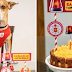 Caramello, o cão bombeiro, comemora um ano de sua adoção com bolo e velinhas