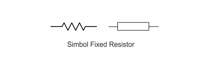simbol fixed resistor jenis SMD
