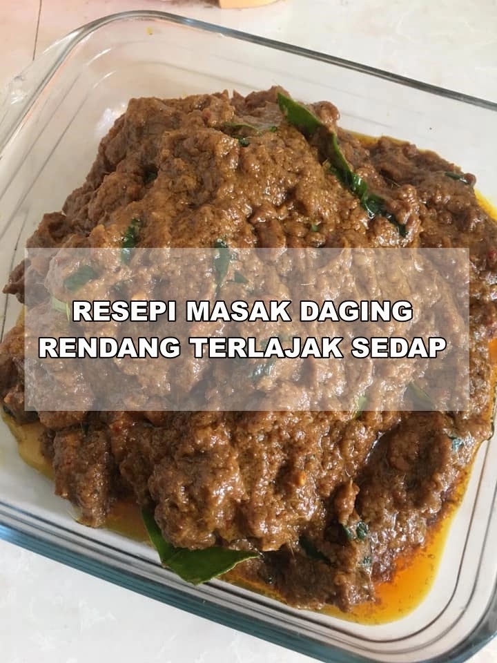 resepi rendang daging