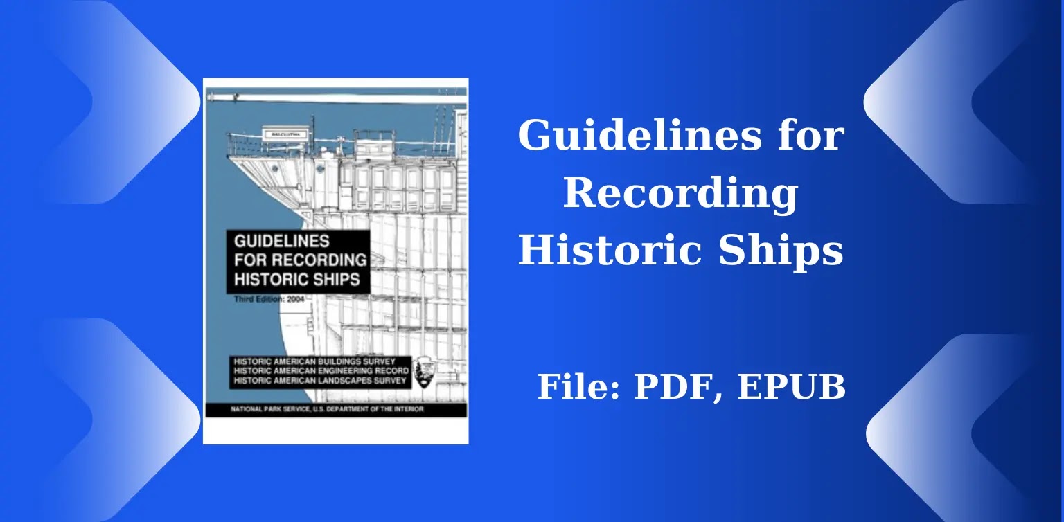 Free Books: Guidelines for Recording Historic Ships