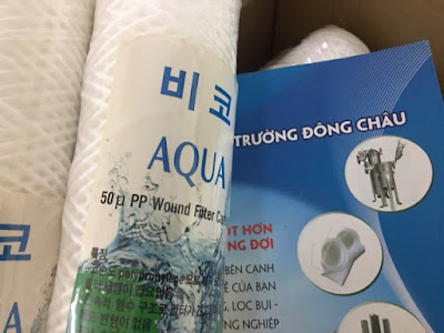 CPP - 50 micron - 20 inch, Lõi lọc sợi quấn Aqua Hàn Quốc