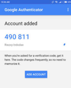 Cara mengaktifkan Google Authenticator Bitcoinid (Indodax) danmengembalikan