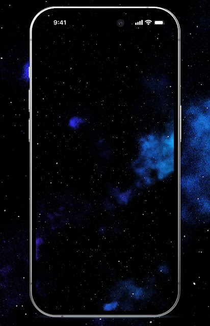 Dark Galaxy 4K Wallpaper for Phone