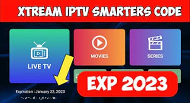 XTREAM IPTV Free Codes 2022
