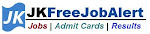 JKFreeJobAlert - J&K Govt Free Job Alert Latest Notification 2021
