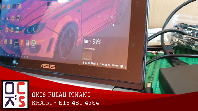 SOLVED: KEDAI REPAIR LAPTOP JURU | ASUS S200E BATTERY SWOLLEN, NEW BATTERY REPLACEMENT