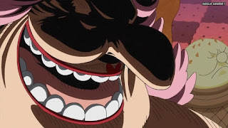 ワンピースアニメ WCI編 813話 ビッグ・マム Charlotte Linlin | ONE PIECE Episode 813