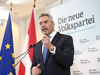 Karl Nehammer sworn in as Chancellor of Austria.