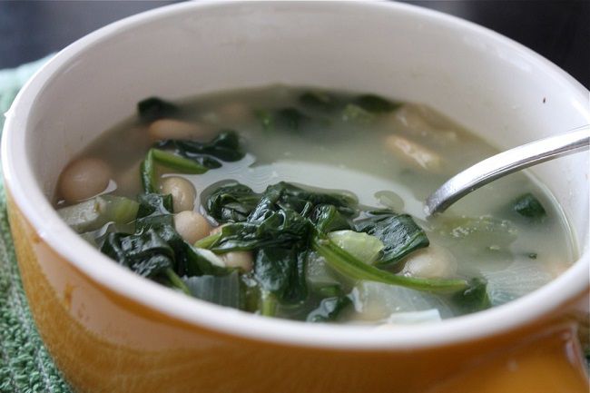 White Bean and Spinach Soup Recipe