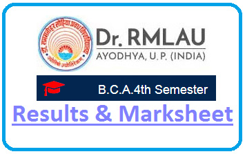 , RMLAU Ayodhya BCA 4th Semester Result 2024
