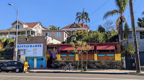 Pasadena Avenue facade