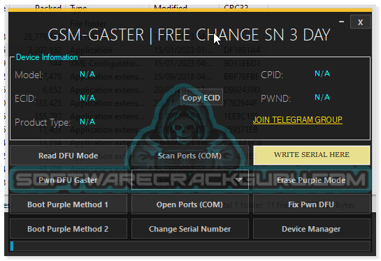 Download GSM Gaster Tool For Free SN Change 3 Days (All iPhone - iPad Device)