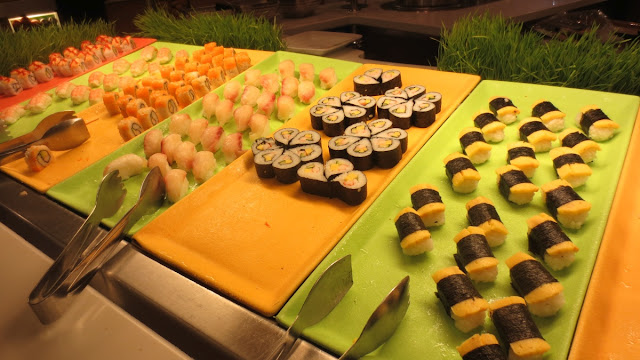 Celebrity Silhouette - Sushi im Oceanview Café