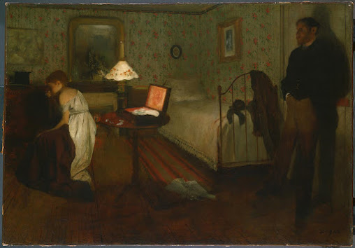 Degas, l'intérieur ou le viol d'après Zola