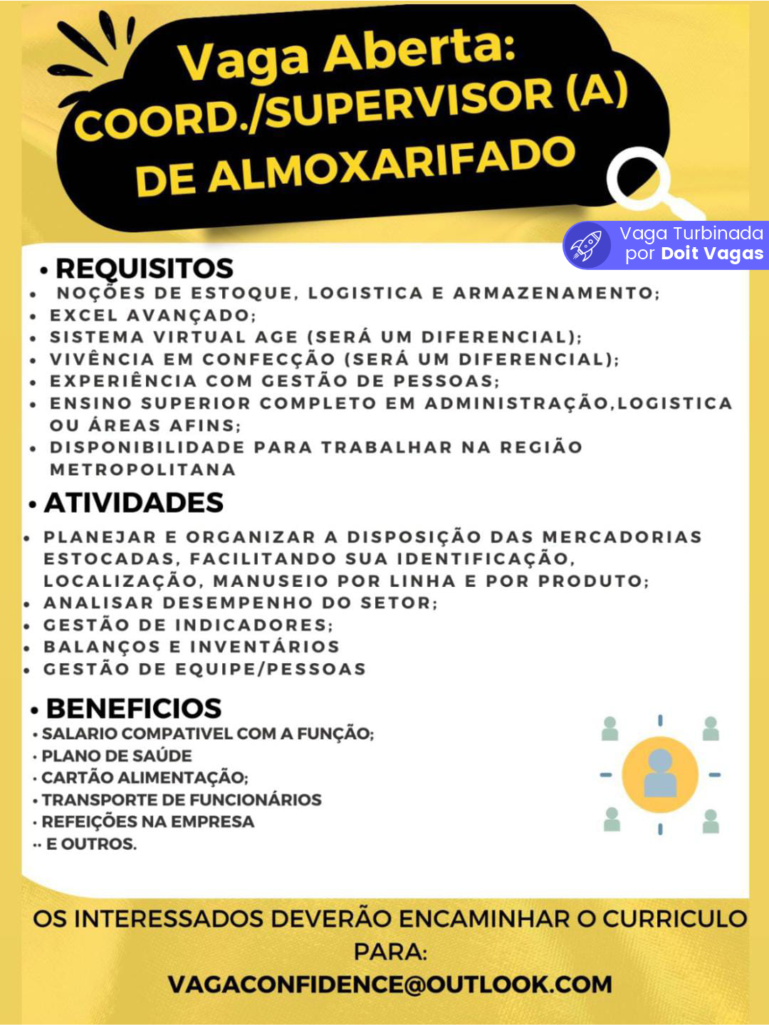 COORDENADOR(A) SUPERVISOR(A) DE ALMOXARIFADO