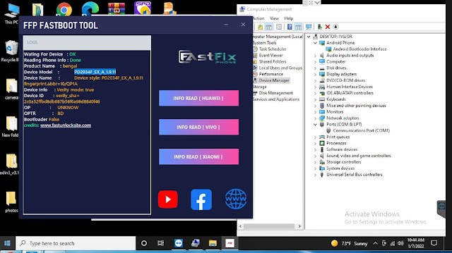 FFP Fastboot tool - 2022 Free Download | Huawei, VIVO, Xiaomi