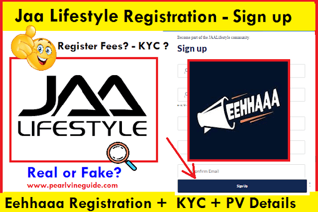 jaa lifestyle registration eehhaaa registration process