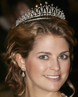 modern fringe tiara sweden queen silvia princess madeleine