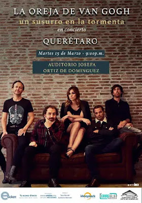 La Oreja de Van Gogh llegará a Querétaro con "Un susurro en la tormenta"