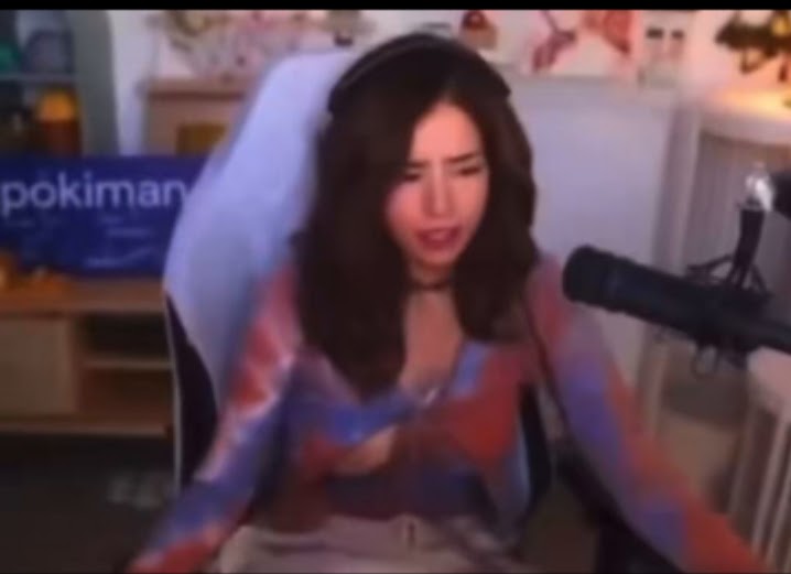 VIDEO: Pokimane nip slip as her boobs slipped from her dress during live  stream in leaked video