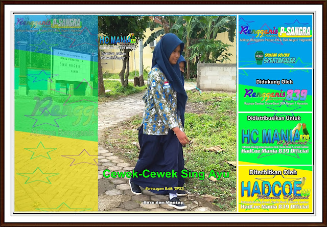 Gambar Soloan Spektakuler - Gambar SMA Soloan Spektakuler Cover Batik (SPS2) - 26 A RGS