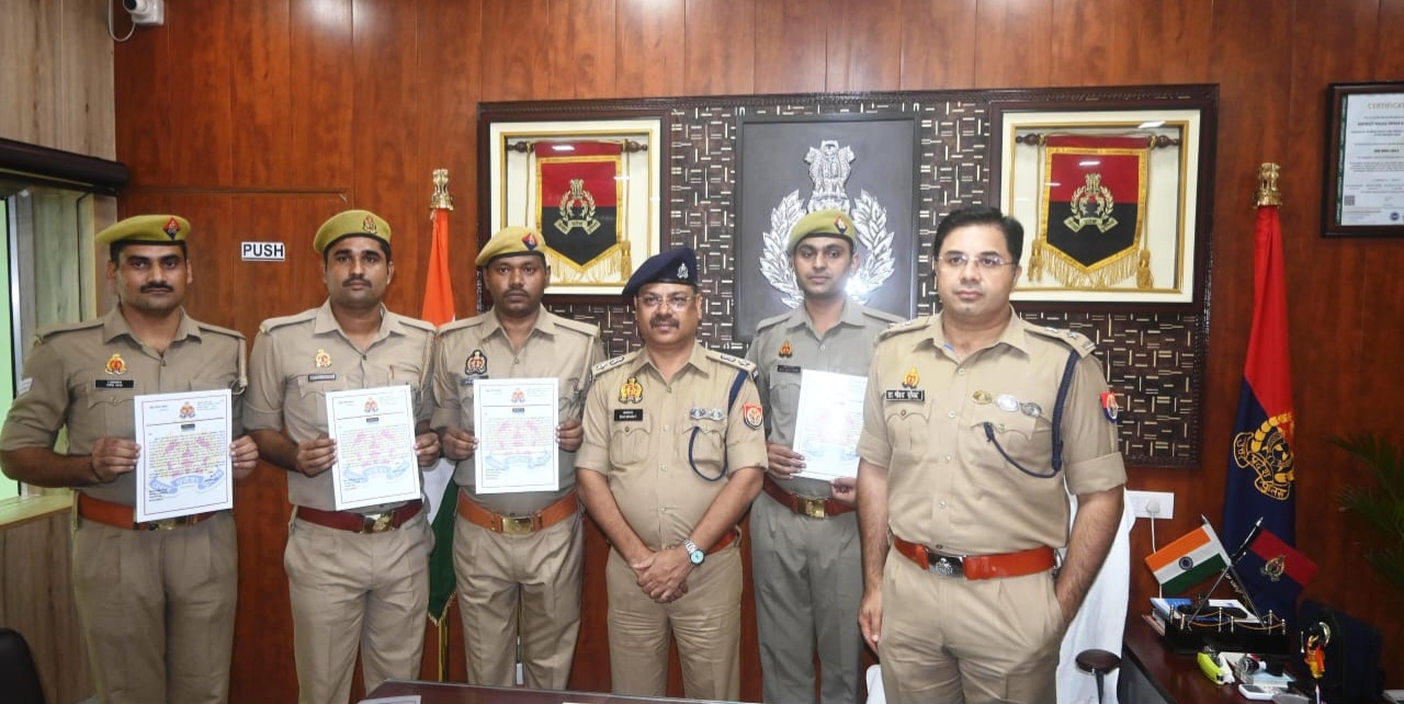 Big News:मानिटरिंग सेल ने पुलिसकर्मियों को एसएसपी डॉक्टर गौरव ग्रोवर ने प्रशस्त्रि पत्र से सम्मानित किया 