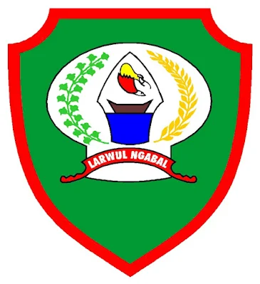 Logo / Lambang Kabupaten Maluku Tenggara - Latar (Background) Putih & Transparent (PNG)