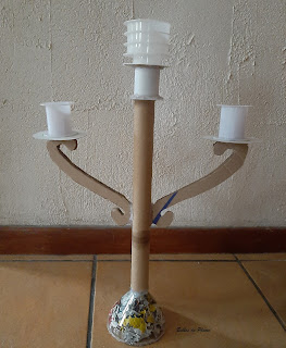 Fabriquer un chandelier - DIY récup'