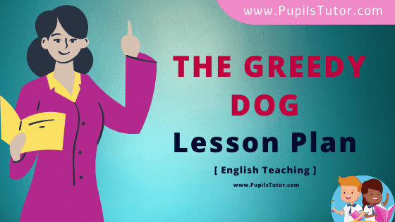 The Greedy Dog (Story) Lesson Plan For B.Ed, DE.L.ED, BTC, M.Ed 1st 2nd Year And Class 3rd To 9th English Teacher Free Download PDF On Macro And Real School Teaching Practice Skill - www.pupilstutor.com