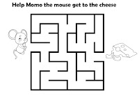 Cococmelon Maze- Help Momo mouse to get the cheese