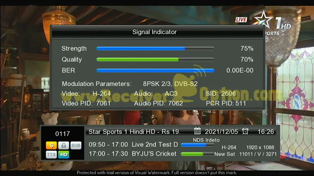 STARSAT GX6605S HW203 NEW UPDATE WITH SAT2IP & DLNA RENDER OPTION DECEMBER 02 2021