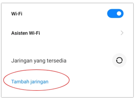 Cara menyembunyikan nama wifi hotspot android