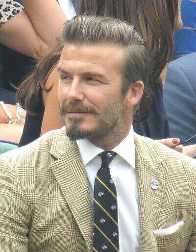 David Beckham is among the most handsome men in the world.