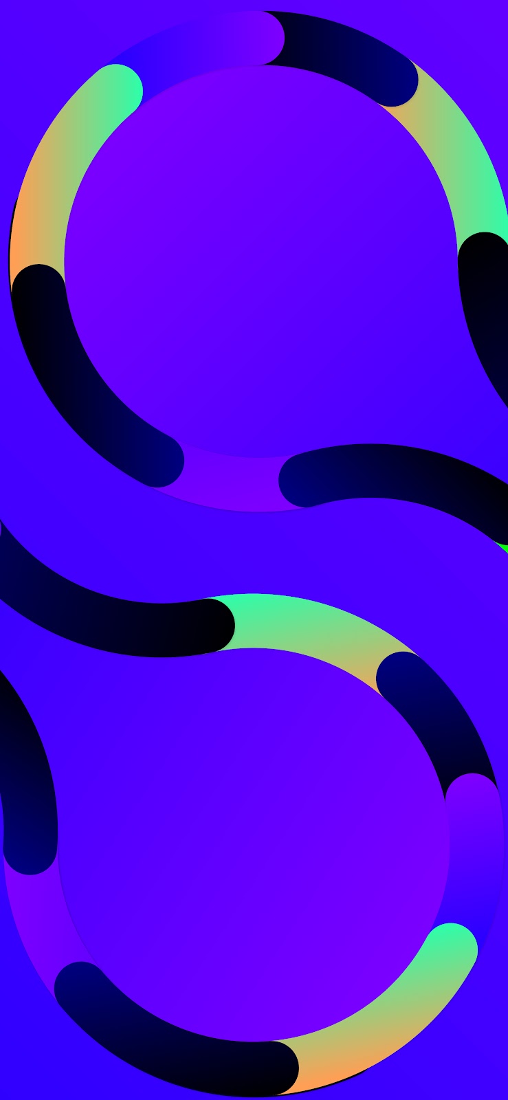 simple ios android lockscreen wallpaper