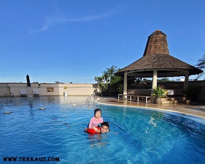 The 3 Swimming Pools at Bayview Hotel Melaka