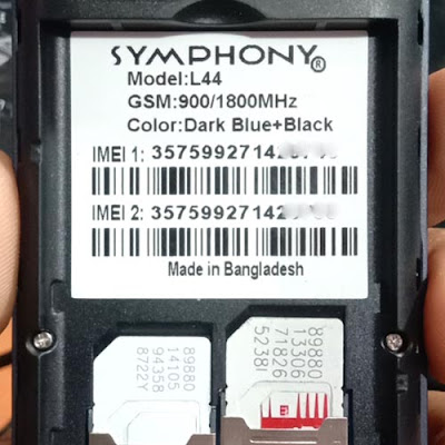 Symphony L44 Flash File
