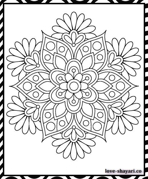 simple mandala art designs