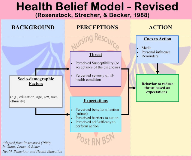 Health Belief Conceptual Model Revised image