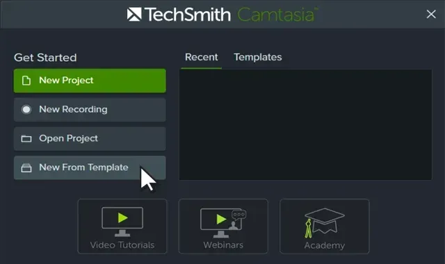 تحميل انتروهات جاهزة للتعديل عبر برنامج Camtasia